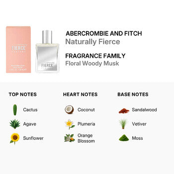 Abercrombie And Fitch Ladies Naturally Fierce EDP Spray 1.0 oz (Wholesale) - Luxurious Fragrance Available Online in Hong Kong & China