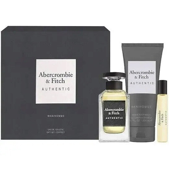 Abercrombie And Fitch Men's Authentic Gift Set - Luxurious Fragrance Available Online in Hong Kong & China