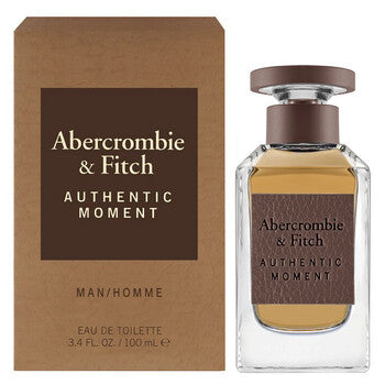 Abercrombie And Fitch Men's Authentic Moment EDT 3.4 oz - Luxurious Fragrance Available Online in Hong Kong & China