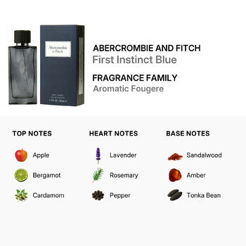 Abercrombie And Fitch Men's First Instinct Blue EDT 1.7 oz Fragrances  (Wholesale) - Luxurious Fragrance Available Online in Hong Kong & China