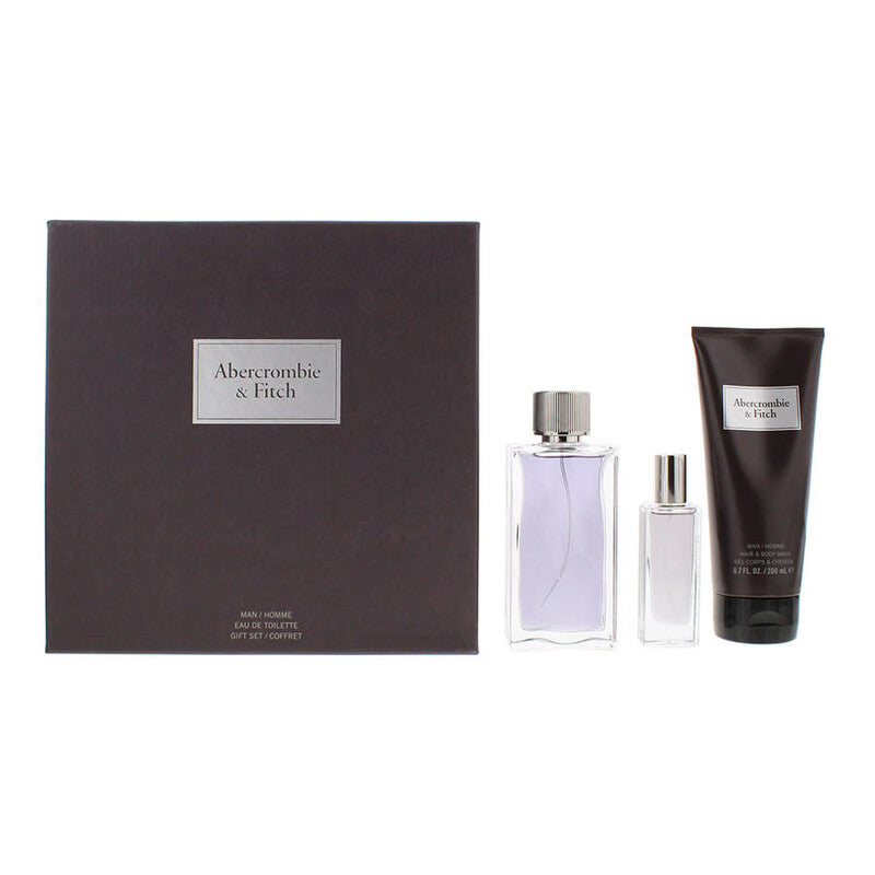 Abercrombie And Fitch Men's First Instinct Gift Set Fragrances - Luxurious Fragrance Available Online in Hong Kong & China
