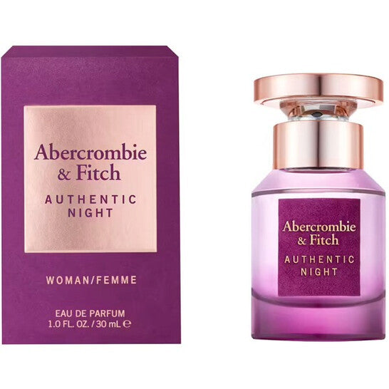 Abercrombie And Fitch Abercrombie & Fitch Ladies Authentic Night EDP Spray 1.0 oz Fragrances  (Wholesale) - Luxurious Fragrance Available Online in Hong Kong & China
