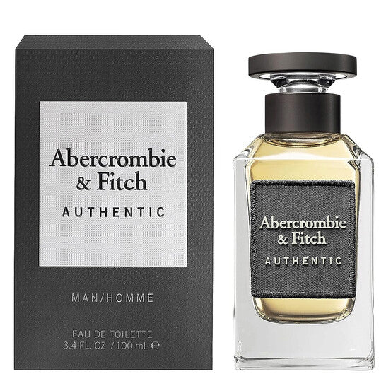 Abercrombie And Fitch Abercrombie Men's Authentic Men EDT Spray 3.4 oz (100 ml) - Luxurious Fragrance Available Online in Hong Kong & China
