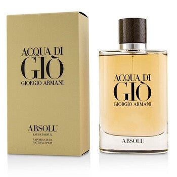 Giorgio Armani Acqua Di Gio Absolu / Giorgio Armani EDP Spray 4.2 oz (125 ml) (m) - Luxurious Fragrance Available Online in Hong Kong & China
