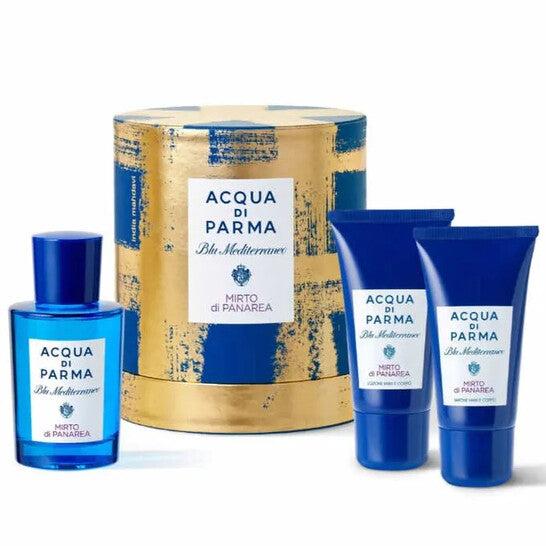 Acqua Di Parma Unisex Blu Mediterraneo Mirto Di Panarea Gift Set Fragrances - Luxurious Fragrance Available Online in Hong Kong & China