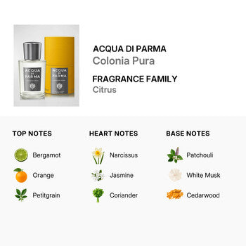 Acqua Di Parma Unisex Colonia Pura EDC 3.4 oz Fragrances (Wholesale) - Luxurious Fragrance Available Online in Hong Kong & China