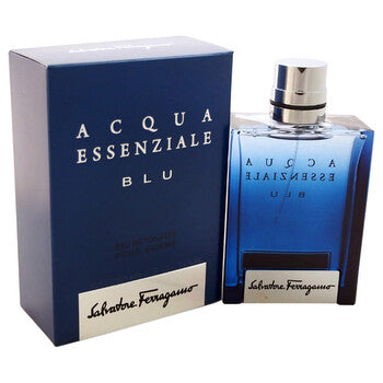 Salvatore Ferragamo Acqua Essenziale Blu by Salvatore Ferragamo for Men - 3.4 oz EDT Spray - Luxurious Fragrance Available Online in Hong Kong & China