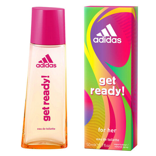 Adidas Ladies Get Ready! For Her EDT 1.7 oz Fragrances (Wholesale) - Luxurious Fragrance Available Online in Hong Kong & China