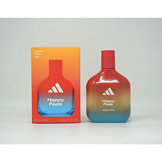 Adidas Unisex Vibes Happy Feels EDP Spray 3.3 oz Fragrances (Wholesale) - Luxurious Fragrance Available Online in Hong Kong & China