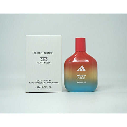 Adidas Unisex Vibes Happy Feels EDP Spray 3.3 oz (Tester) - Luxurious Fragrance Available Online in Hong Kong & China