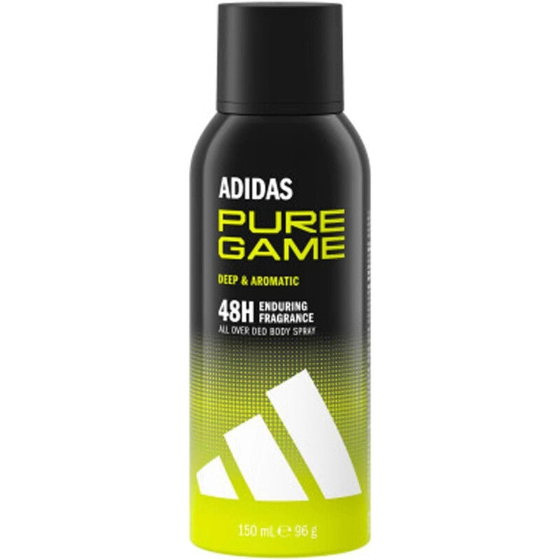 Adidas Men's Adidas Pure Game Body Spray 5.0 oz Fragrances (Wholesale) - Luxurious Fragrance Available Online in Hong Kong & China