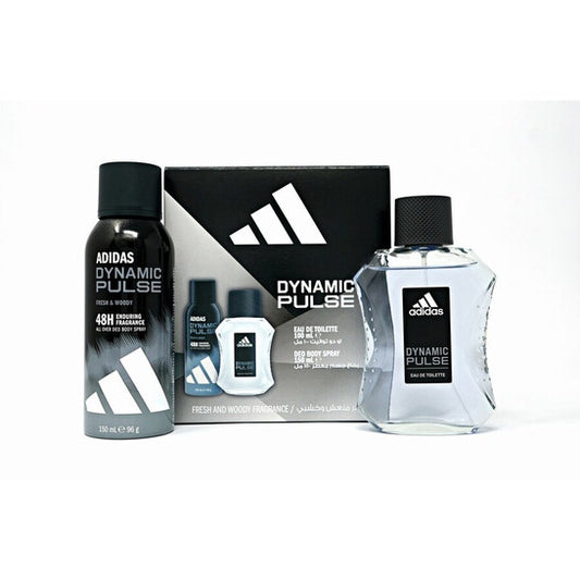 Adidas Men's Dynamic Pulse Gift Set Fragrances - Luxurious Fragrance Available Online in Hong Kong & China
