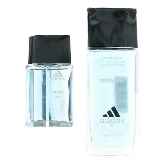 Adidas Men's Moves Gift Set Sets - Luxurious Fragrance Available Online in Hong Kong & China