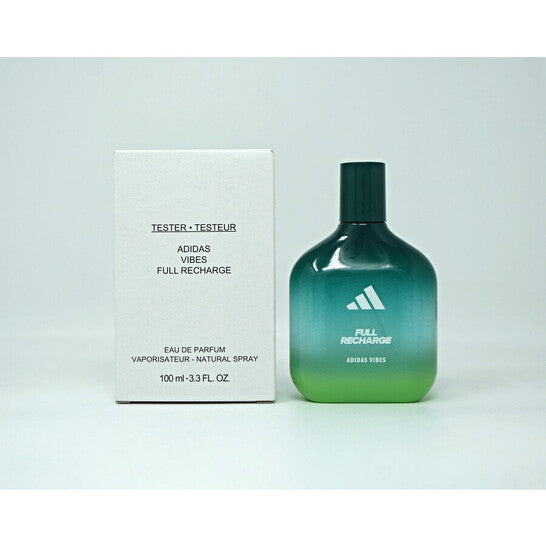 Adidas Unisex Vibes Full Recharge EDP Spray 3.3 oz (Tester) Fragrances (Wholesale) - Luxurious Fragrance Available Online in Hong Kong & China