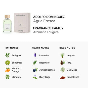 Adolfo Dominguez Men's Agua Fresca EDT Spray 7.7 oz Fragrances (Wholesale) - Luxurious Fragrance Available Online in Hong Kong & China