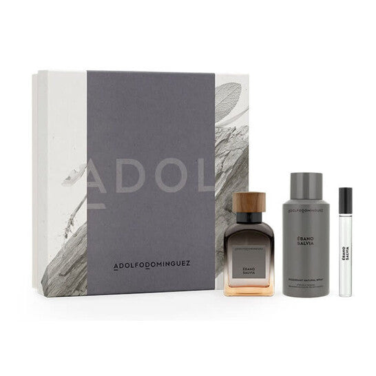 Adolfo Dominguez Men's Ebano Salvia Gift Set Fragrances - Luxurious Fragrance Available Online in Hong Kong & China