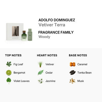 Adolfo Dominguez Men's Vetiver Terra Gift Set (Wholesale) - Luxurious Fragrance Available Online in Hong Kong & China