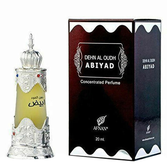 Afnan Concentrated Perfume Oil Dehn Al Oudh Abiyad EDP Oil 0.67  oz Fragrances - Luxurious Fragrance Available Online in Hong Kong & China
