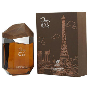 Afnan Ladies Paris Oud EDP Spray 3.4 oz - Luxurious Fragrance Available Online in Hong Kong & China