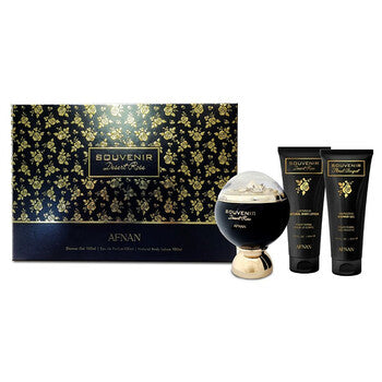 Afnan Ladies Souvenir Desert Rose Gift Set - Luxurious Fragrance Available Online in Hong Kong & China