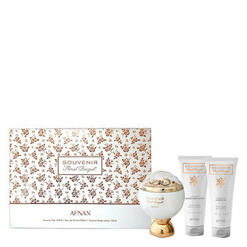 Afnan Ladies Souvenir Floral Bouquet Gift Set Fragrances (Wholesale) - Luxurious Fragrance Available Online in Hong Kong & China