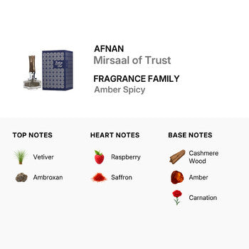 Afnan Men's Mirsaal of Trust EDP 3.4 oz - Luxurious Fragrance Available Online in Hong Kong & China