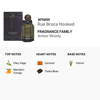 Afnan Men's Rue Broca Hooked EDP Spray 3.0 oz - Luxurious Fragrance Available Online in Hong Kong & China