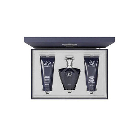 Afnan Men's Turathi Blue 3pcs EDP Gift Set Fragrances (Wholesale) - Luxurious Fragrance Available Online in Hong Kong & China