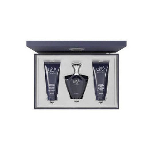 Afnan Men's Turathi Blue 3pcs EDP Gift Set Fragrances (Wholesale) - Luxurious Fragrance Available Online in Hong Kong & China