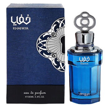 Afnan Men's Zimaya Khafaya Blue EDP Spray 3.4 oz - Luxurious Fragrance Available Online in Hong Kong & China