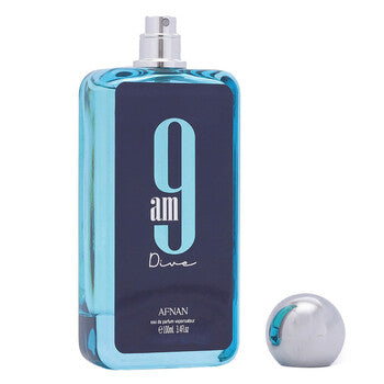 Afnan Unisex 9AM Dive EDP Spray 3.4 oz - Luxurious Fragrance Available Online in Hong Kong & China