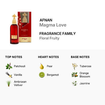 Afnan Unisex Magma Love EDP Spray 3.4 oz - Luxurious Fragrance Available Online in Hong Kong & China