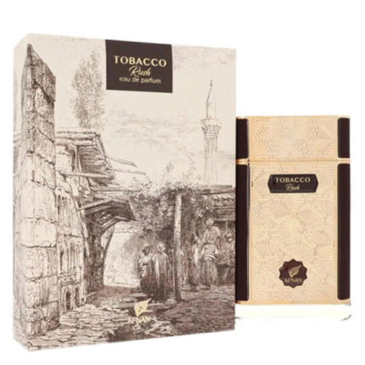 Afnan Unisex Tobacco Rush EDP 2.7 oz Fragrances (Wholesale) - Luxurious Fragrance Available Online in Hong Kong & China