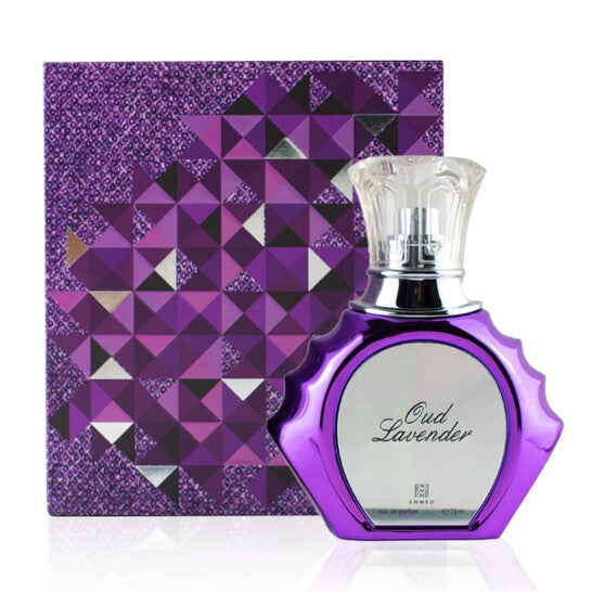 Ahmed Al Maghribi Unisex Oud Lavender EDP Spray 2.5 oz - Luxurious Fragrance Available Online in Hong Kong & China