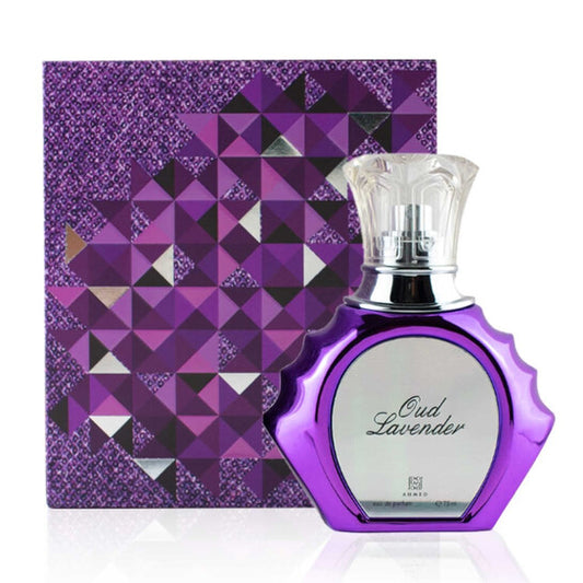 Ahmed Al Maghribi Unisex Oud Lavender EDP Spray 2.5 oz - Luxurious Fragrance Available Online in Hong Kong & China