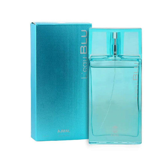 Ajmal Men's L'Eau Blu EDP Spray 3.0 oz Fragrances - Luxurious Fragrance Available Online in Hong Kong & China