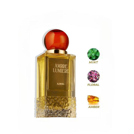 Ajmal Unisex Ambre Lumiere EDP Spray 3.4 oz Fragrances - Luxurious Fragrance Available Online in Hong Kong & China