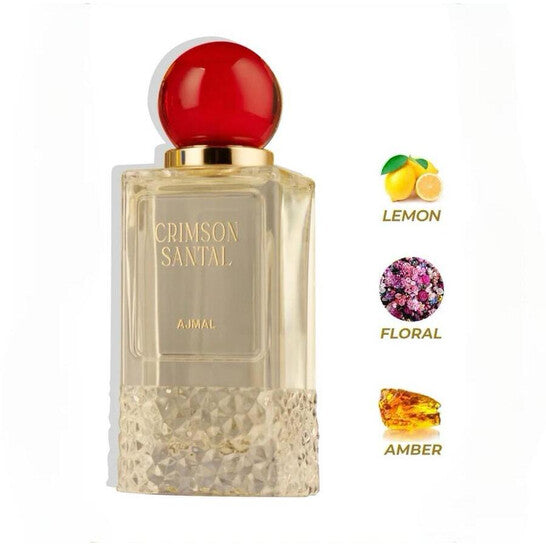 Ajmal Unisex Crimson Santal EDP Spray 3.4 oz Fragrances - Luxurious Fragrance Available Online in Hong Kong & China