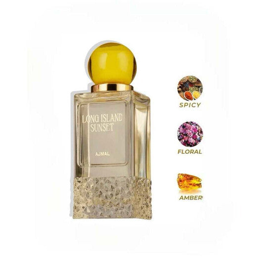 Ajmal Unisex Long Island Sunset EDP Spray 3.4 oz Fragrances - Luxurious Fragrance Available Online in Hong Kong & China