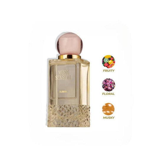 Ajmal Unisex Musc Sensuel EDP Spray 3.4 oz Fragrances (Wholesale) - Luxurious Fragrance Available Online in Hong Kong & China