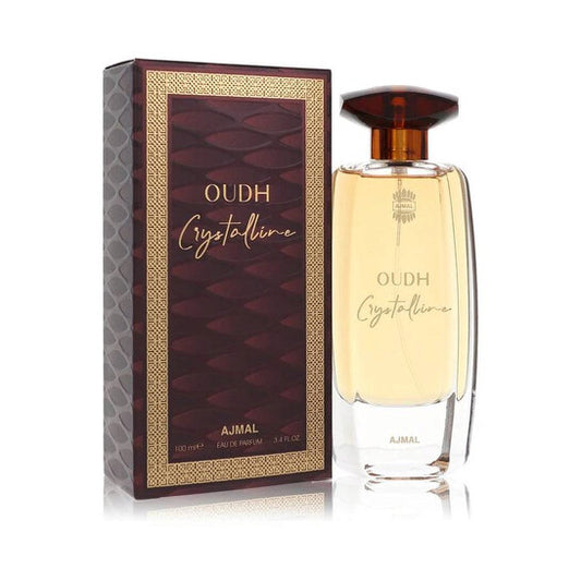 Ajmal Unisex Oudh Crystalline EDP Spray 3.4 oz Fragrances - Luxurious Fragrance Available Online in Hong Kong & China
