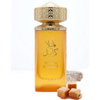 Ajyad Ladies Vanilla Caramel EDP Spray 3.4 oz - Luxurious Fragrance Available Online in Hong Kong & China