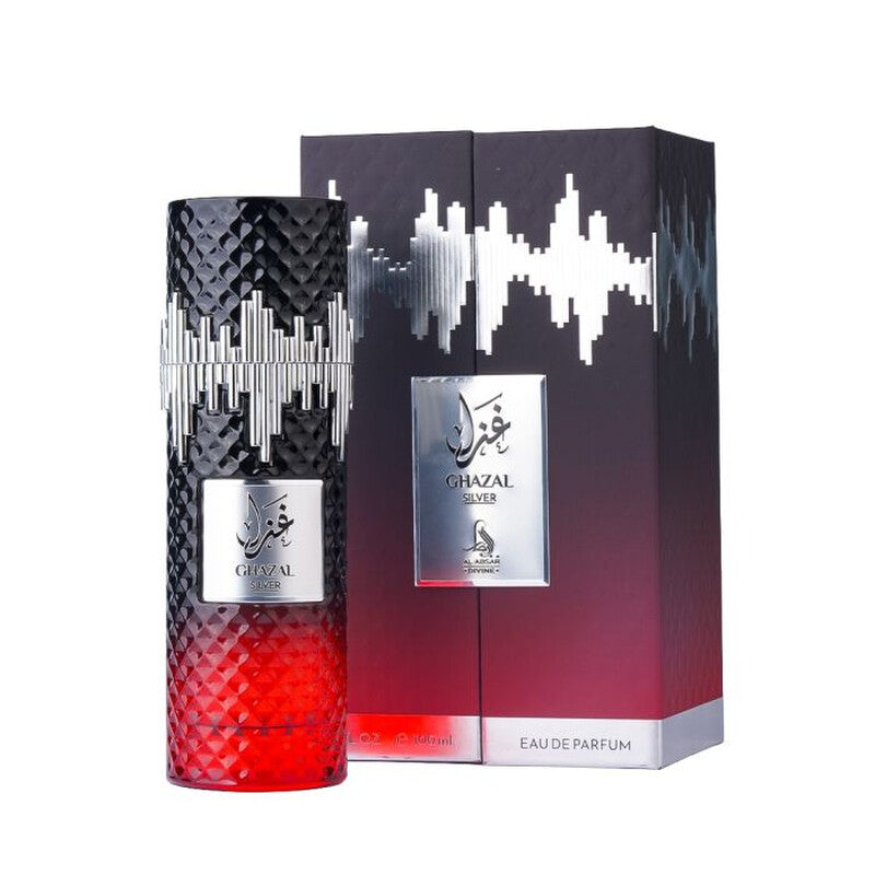 Al Absar Ladies Ghazal Silver EDP Spray 3.4 oz Fragrances - Luxurious Fragrance Available Online in Hong Kong & China