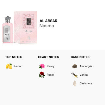 Al Absar Ladies Nasma EDP Spray 3.4 oz Fragrances (Wholesale) - Luxurious Fragrance Available Online in Hong Kong & China