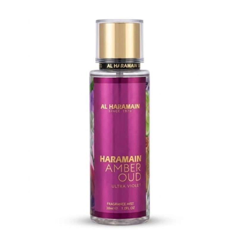 Al Haramain Ladies Amber Oud Ultra Violet Mist 8.45 oz Fragrances - Luxurious Fragrance Available Online in Hong Kong & China