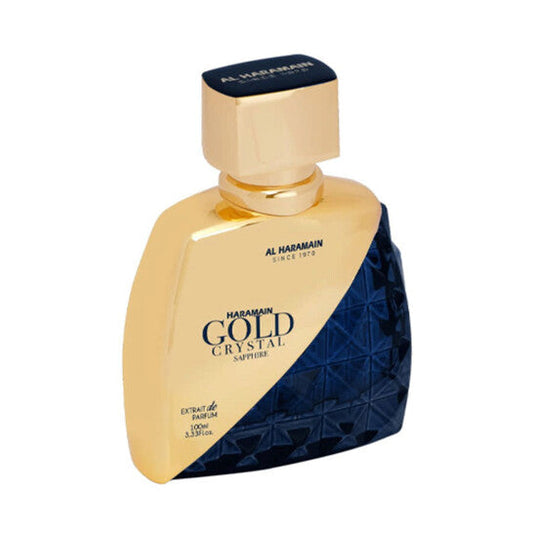 Al Haramain Ladies Gold Crystal Sapphire Extrait de Parfum Spray 3.33 oz (Tester) Fragrances (Wholesale) - Luxurious Fragrance Available Online in Hong Kong & China