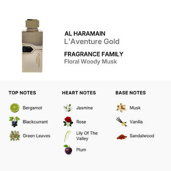Al Haramain Ladies L'Aventure Gold EDP Spray 6.8 oz - Luxurious Fragrance Available Online in Hong Kong & China