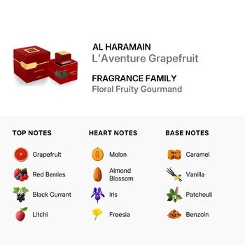 Al Haramain Ladies L'Aventure Grapefruit Extrait de Parfum Spray 3.38 oz (Tester) Fragrances (Wholesale) - Luxurious Fragrance Available Online in Hong Kong & China