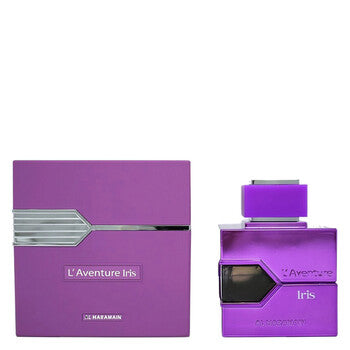 Al Haramain Ladies L'Aventure Iris Extrait De Parfum Spray 3.3 oz - Luxurious Fragrance Available Online in Hong Kong & China