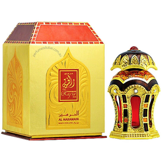 Al Haramain Ladies Rafia Gold Perfume Oil 0.67 oz Fragrances - Luxurious Fragrance Available Online in Hong Kong & China